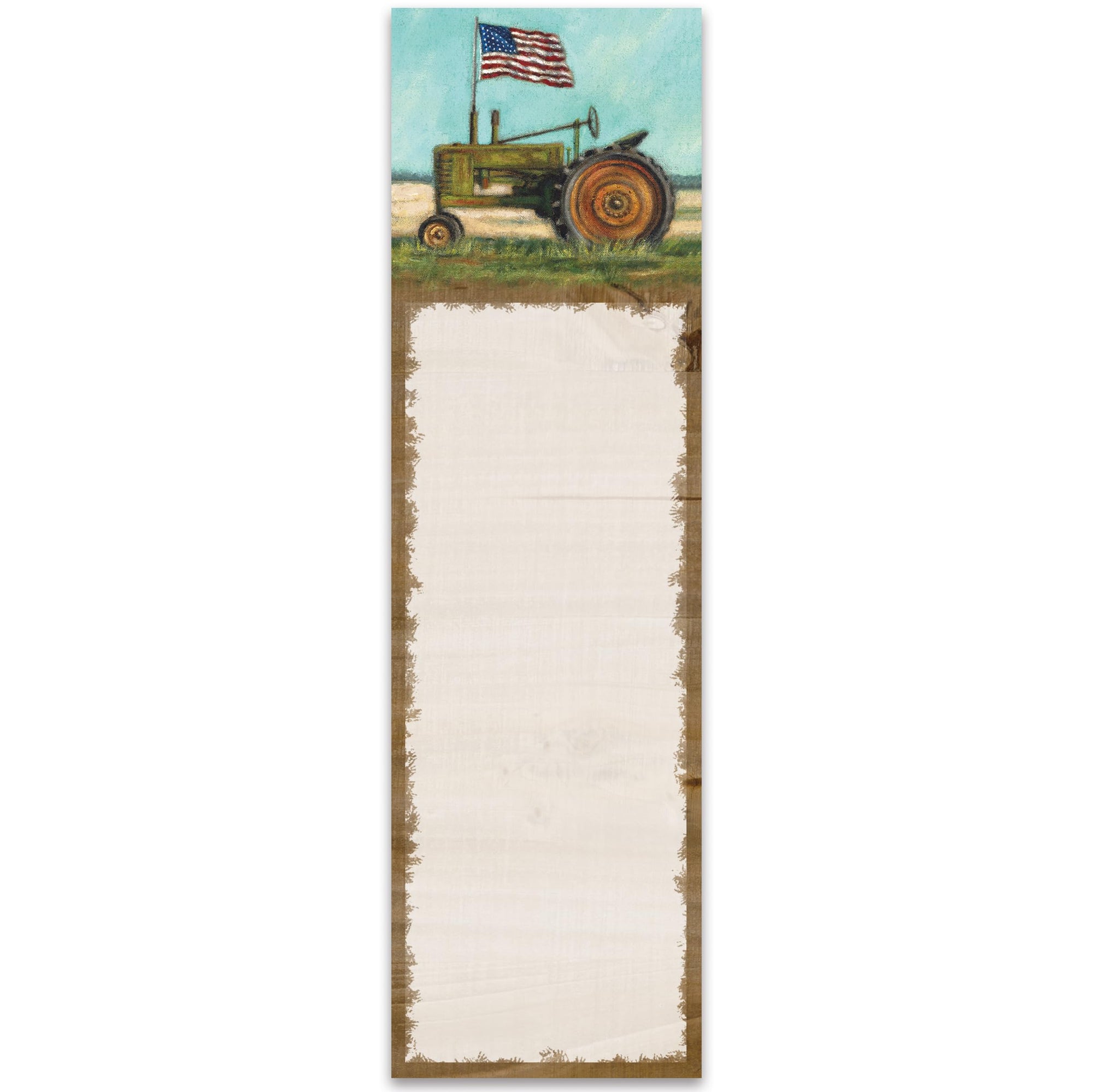 Patriotic Tractor Notepad