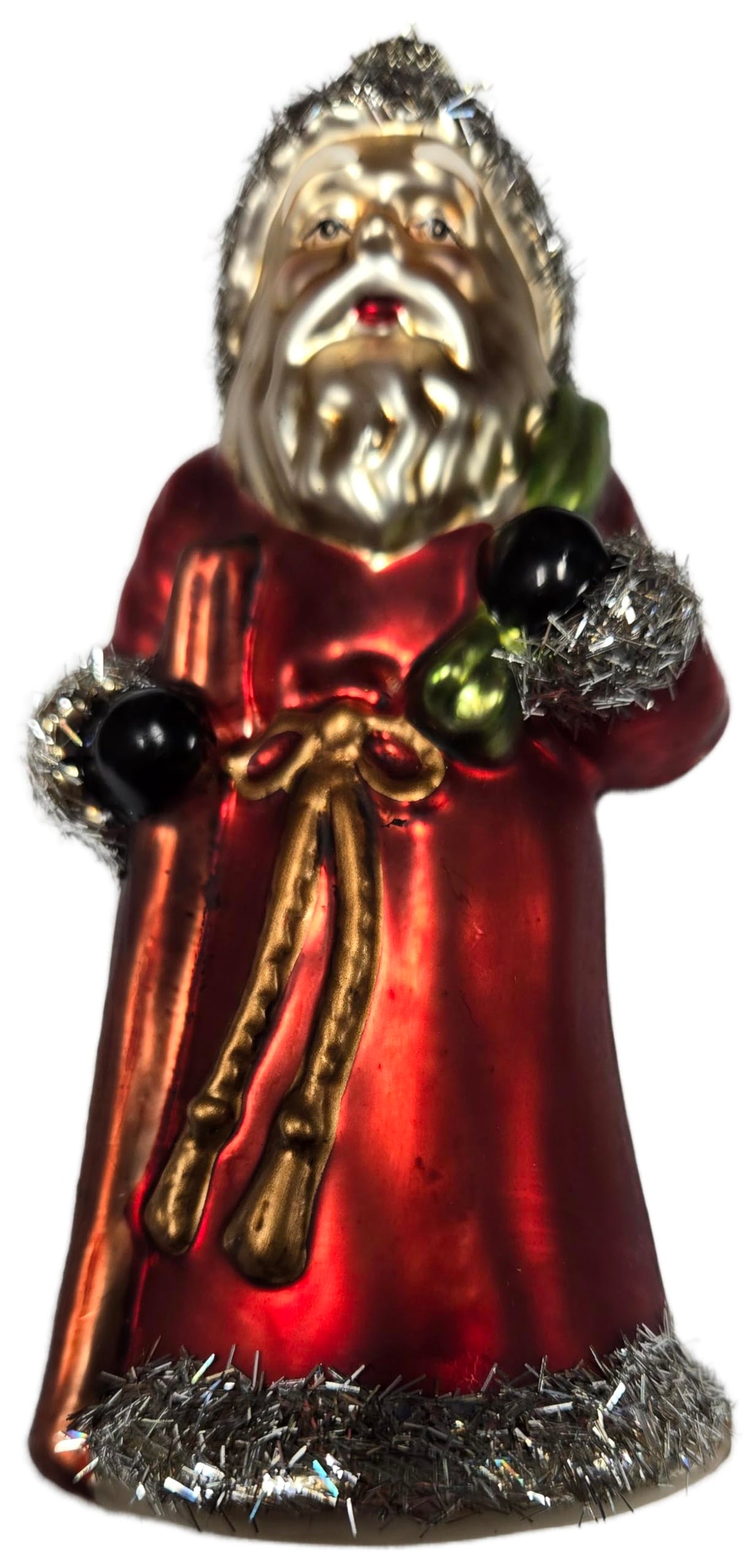 Vintage Inspired Santa Ornament