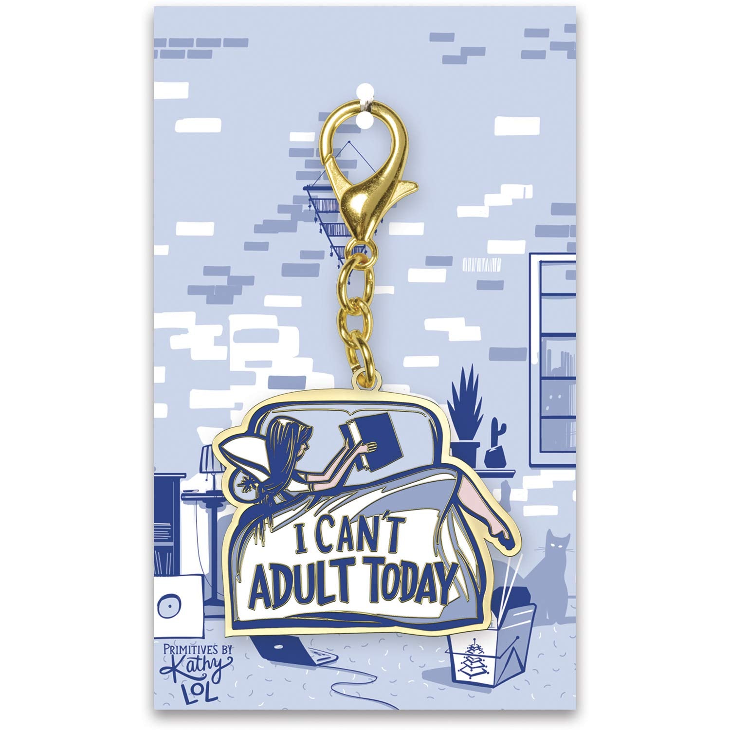 I Can't Adult Today Keychain