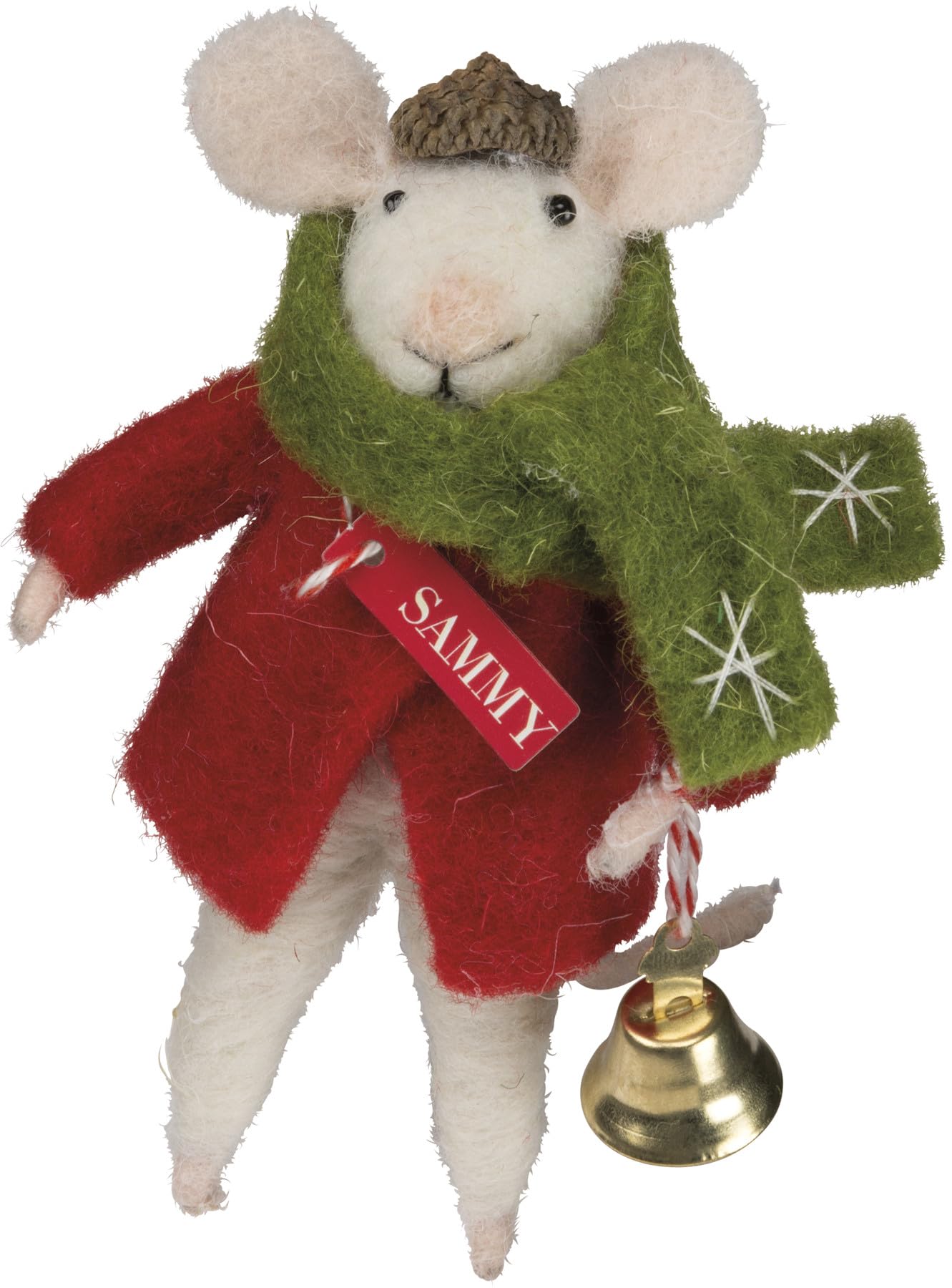 Sammy Mouse Critter Ornament