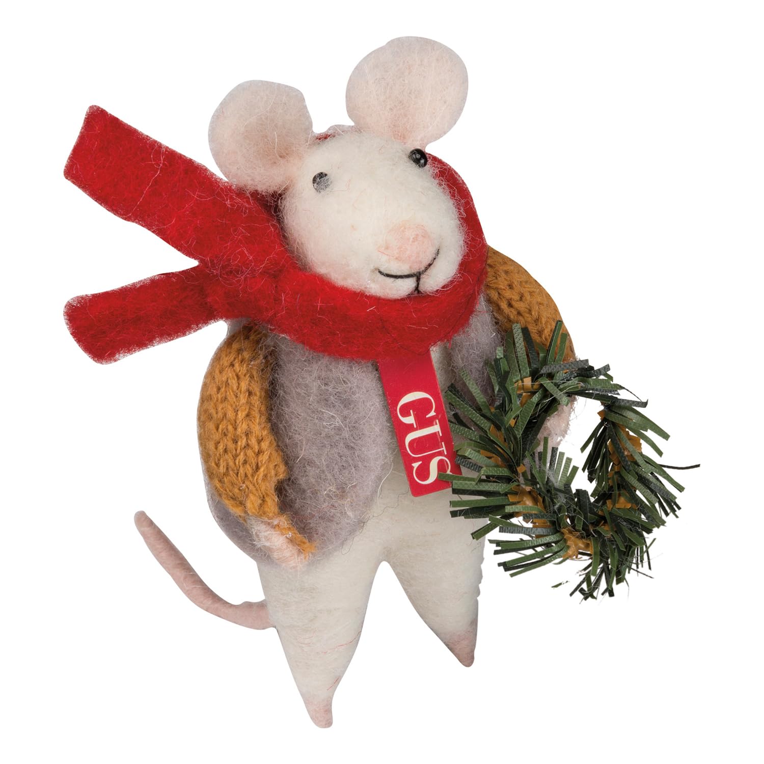 Gus Mouse Critter Ornament