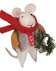 Gus Mouse Critter Ornament