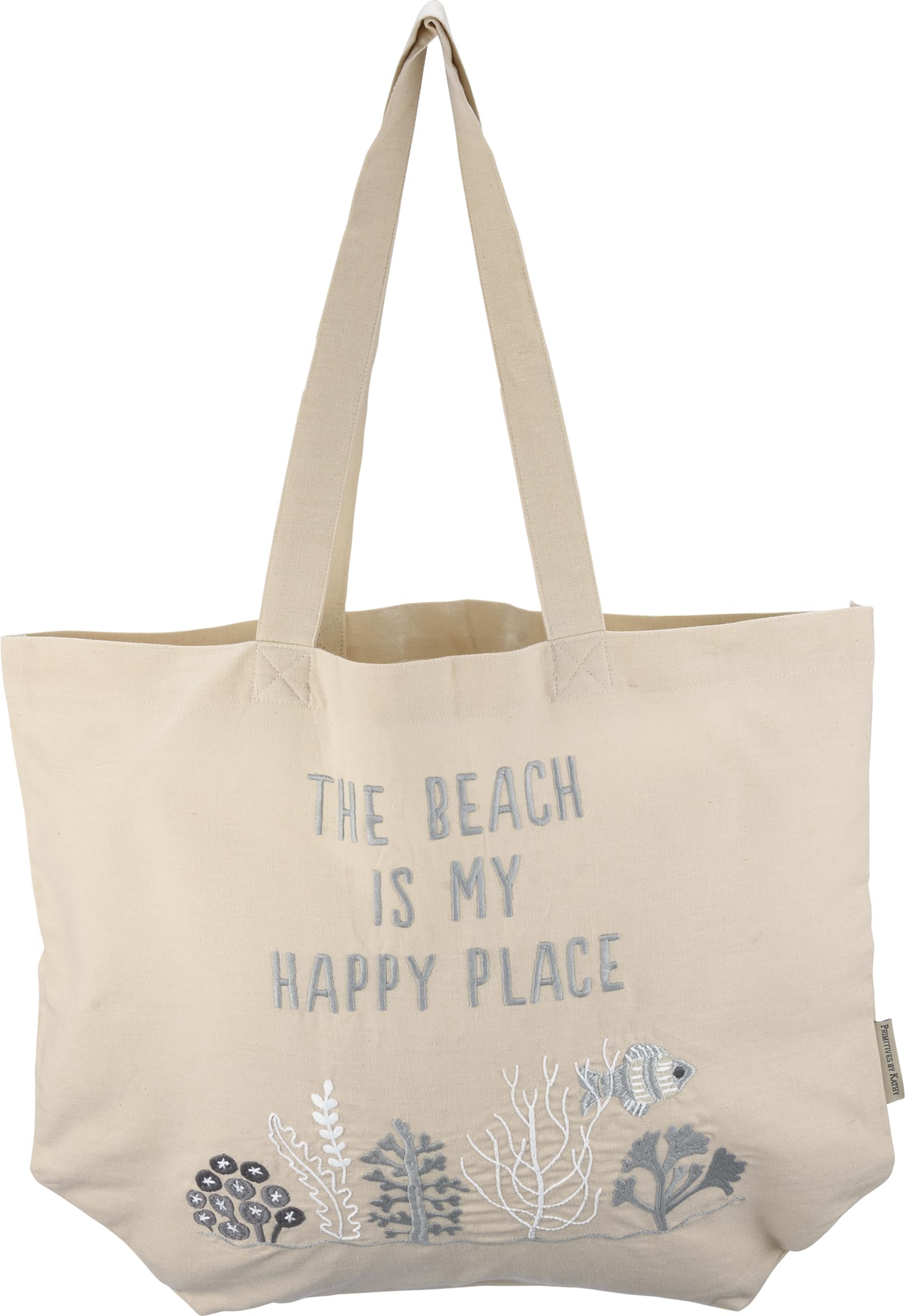The Beach Is My Happy Place Tote Bag