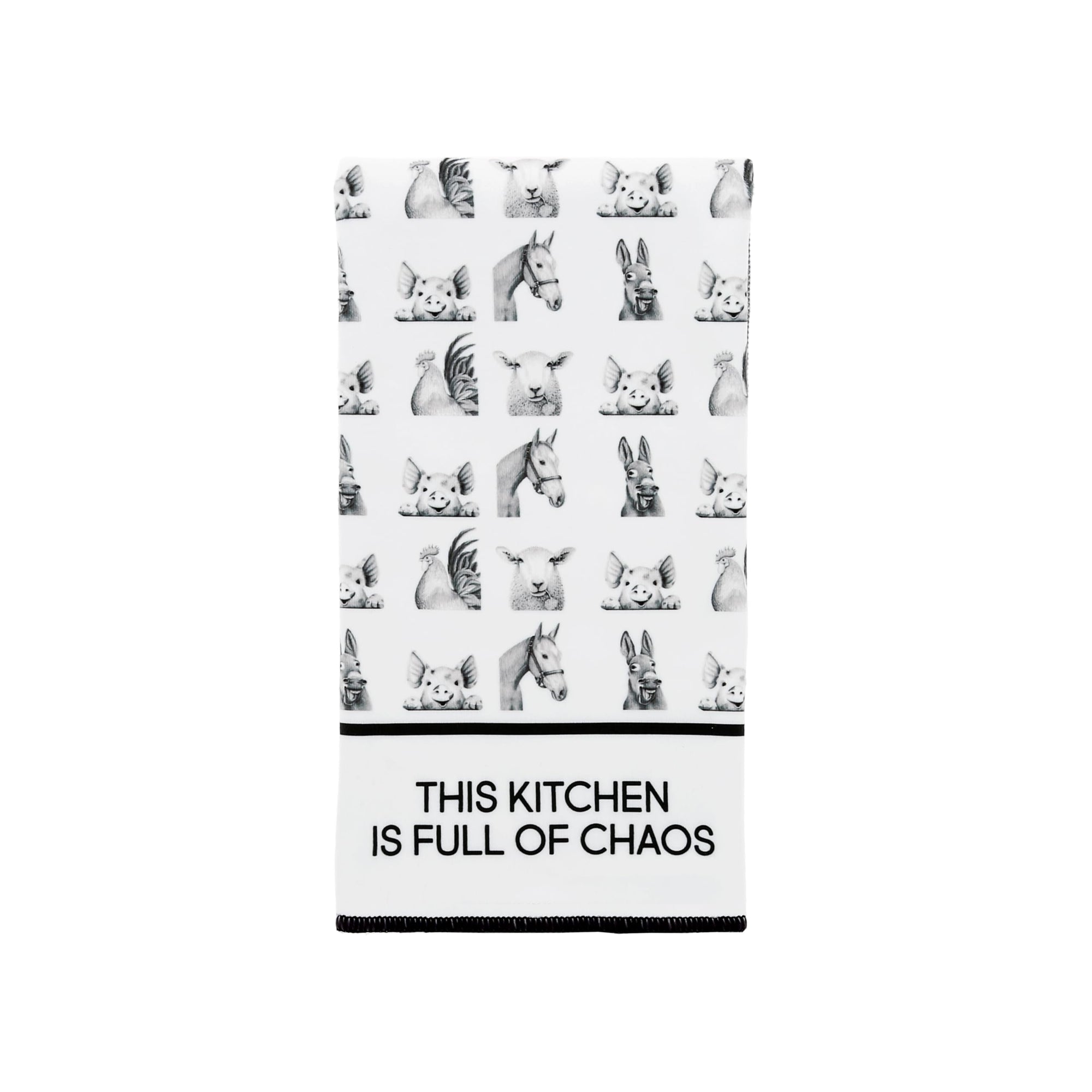 This Kitchen is Full Of Chaos Kitchen Towel