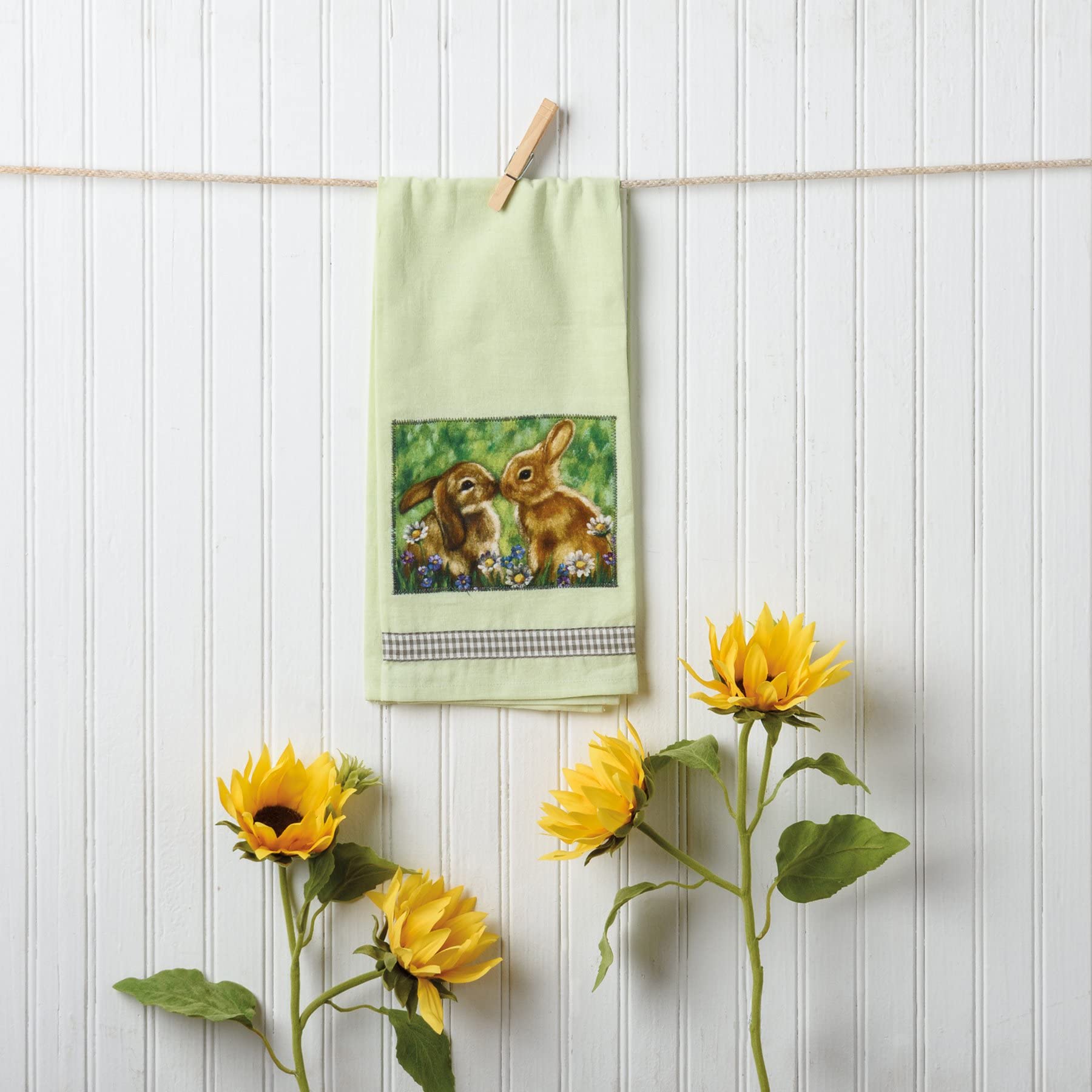 Bunnies Tea Towel