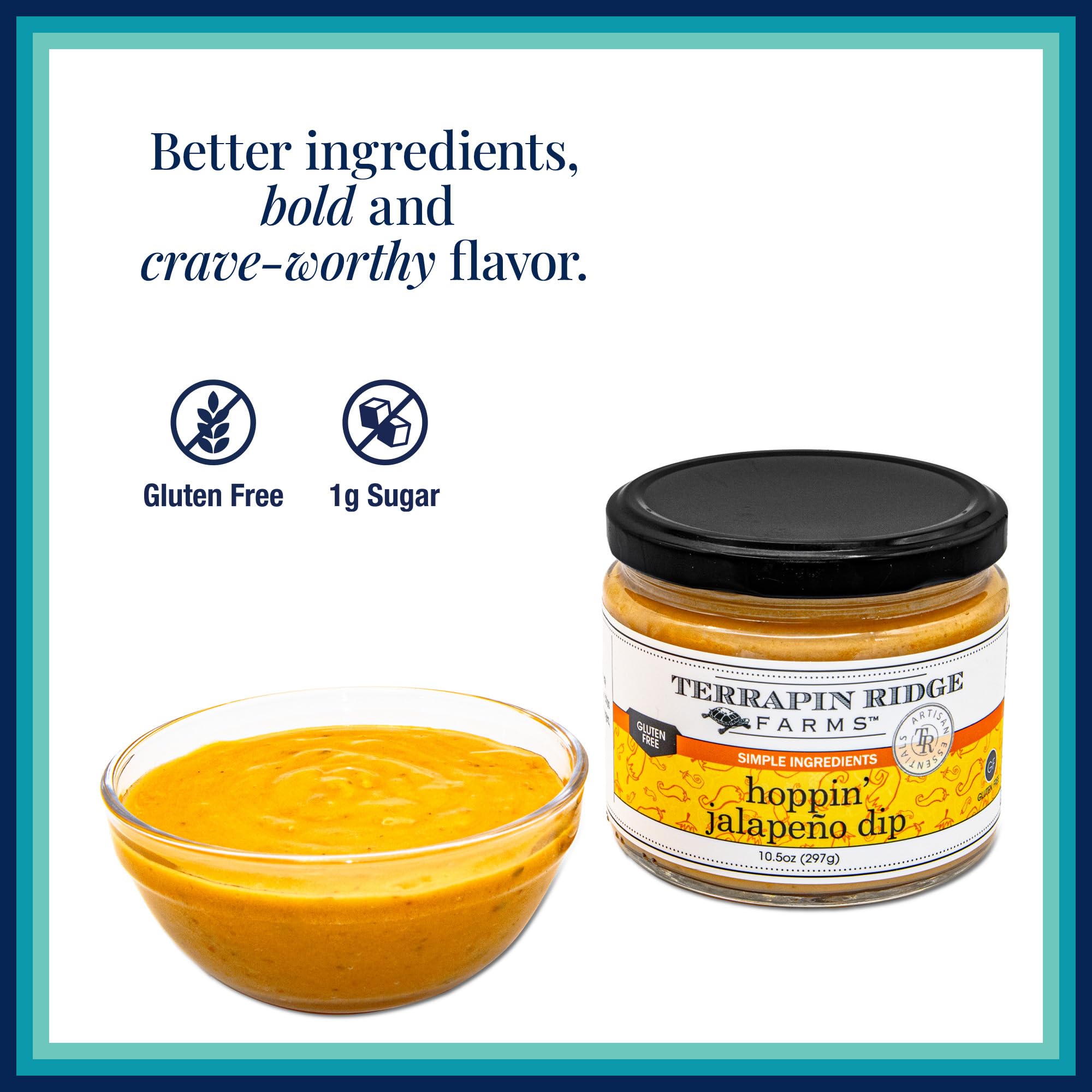 Terrapin Ridge Farms Hoppin' Jalapeno Dip