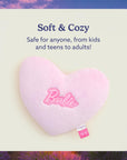 Warmies x Barbie Heart Plush Heating Pad