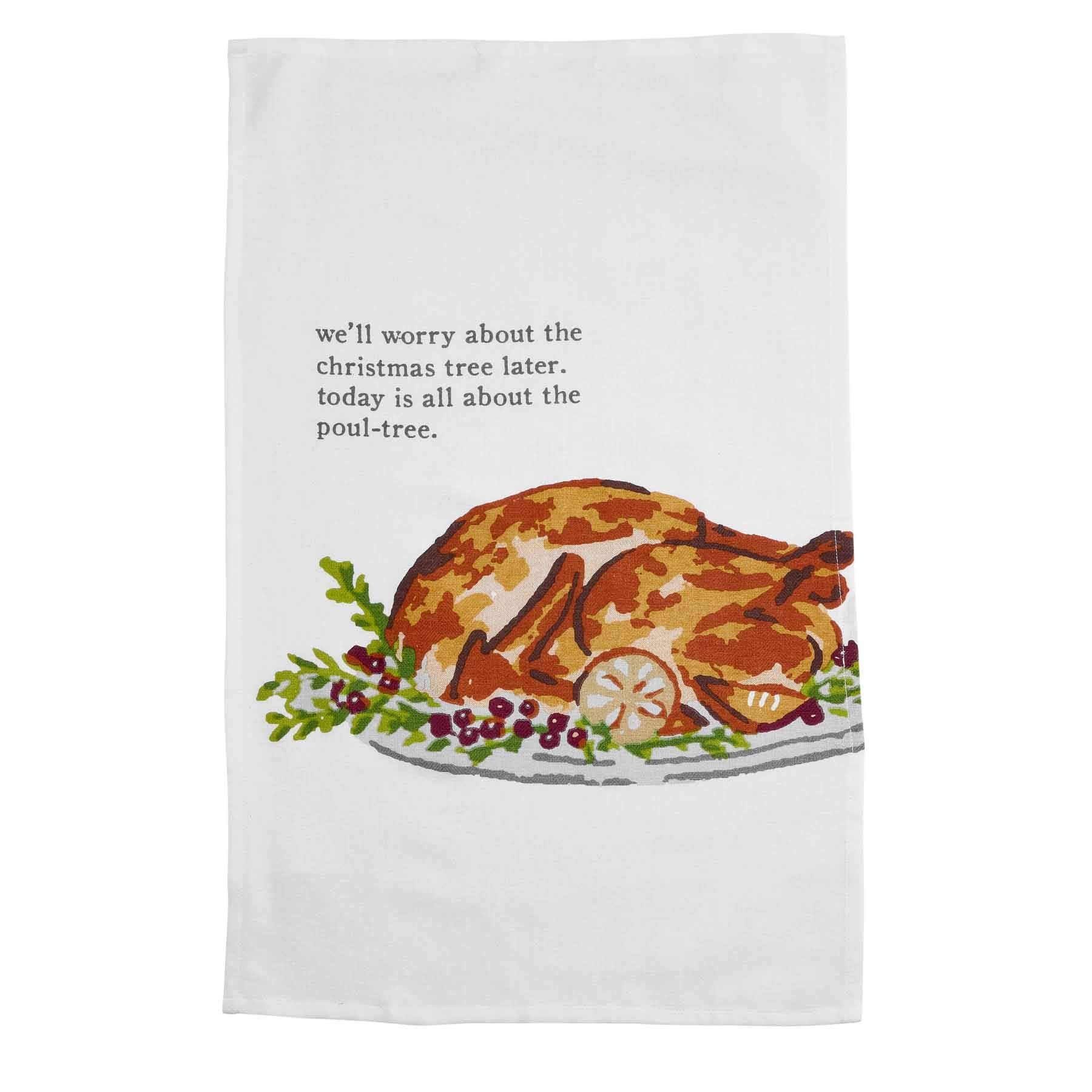 Mud Pie Thanksgiving Tea Towel
