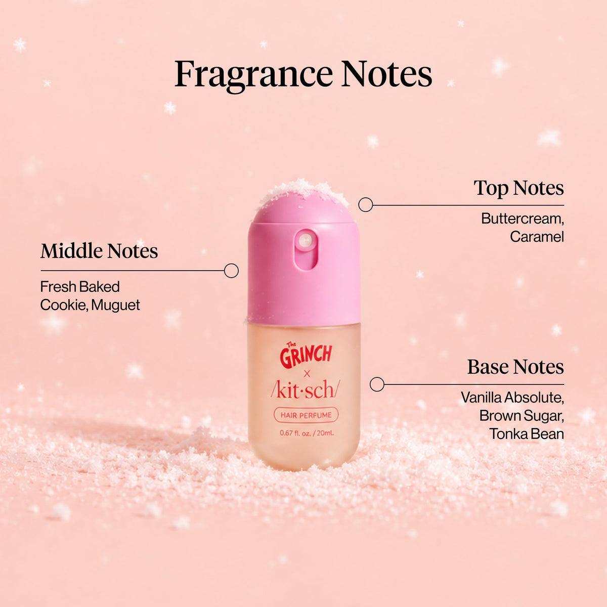 Kitsch The Grinch x Cindy-Lou Hair Perfume Duo - Hair Spray &amp; Body Mist