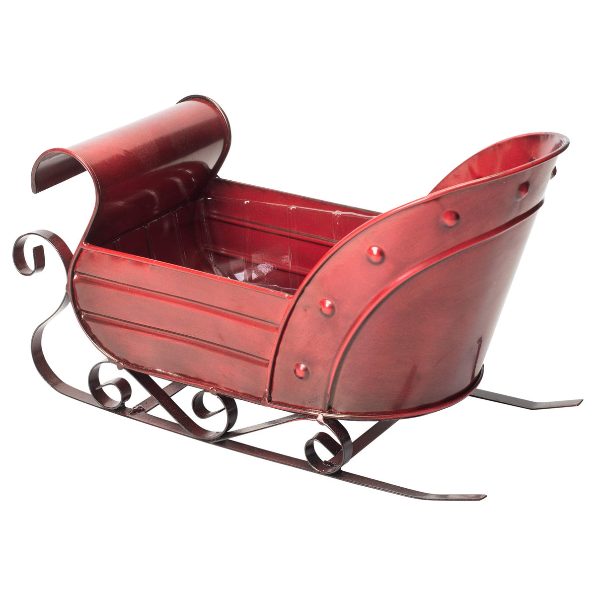 Vintage Decorative Red Christmas Sleigh