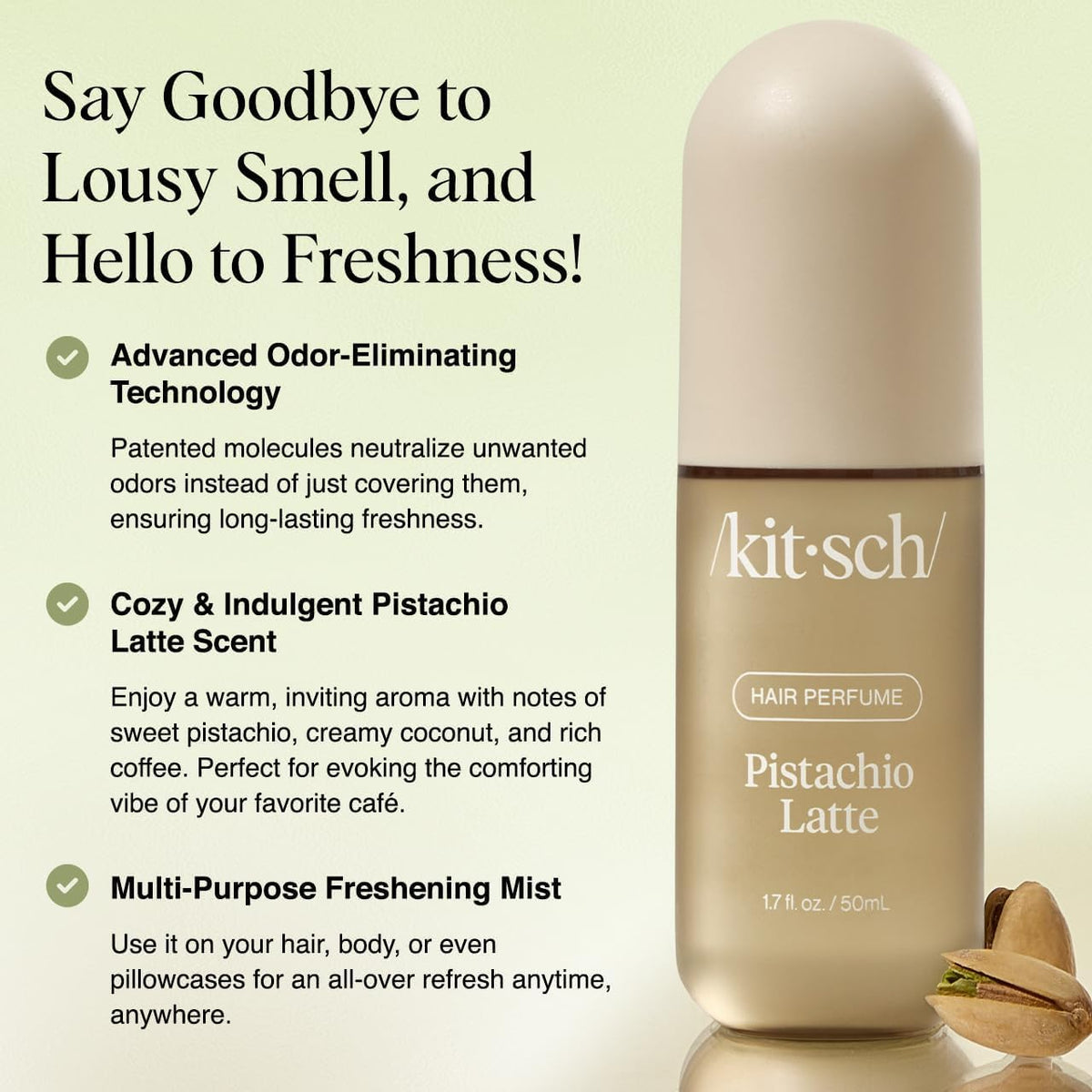 KITSCH Pistachio Latte Hair And Body Mist