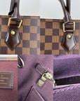 Louis Vuitton Sac Plat Damier Ebene Shopping Tote
