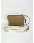 Prada Khaki Canvas Camera Crossbody Bag