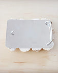 White Turquoise Slab Belt Buckle-Large 902n