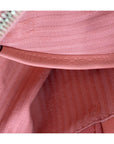 Fendi Vitello Elite Flamingo Petite 2Jours Pink Tote Shoulder Crossbody Bag
