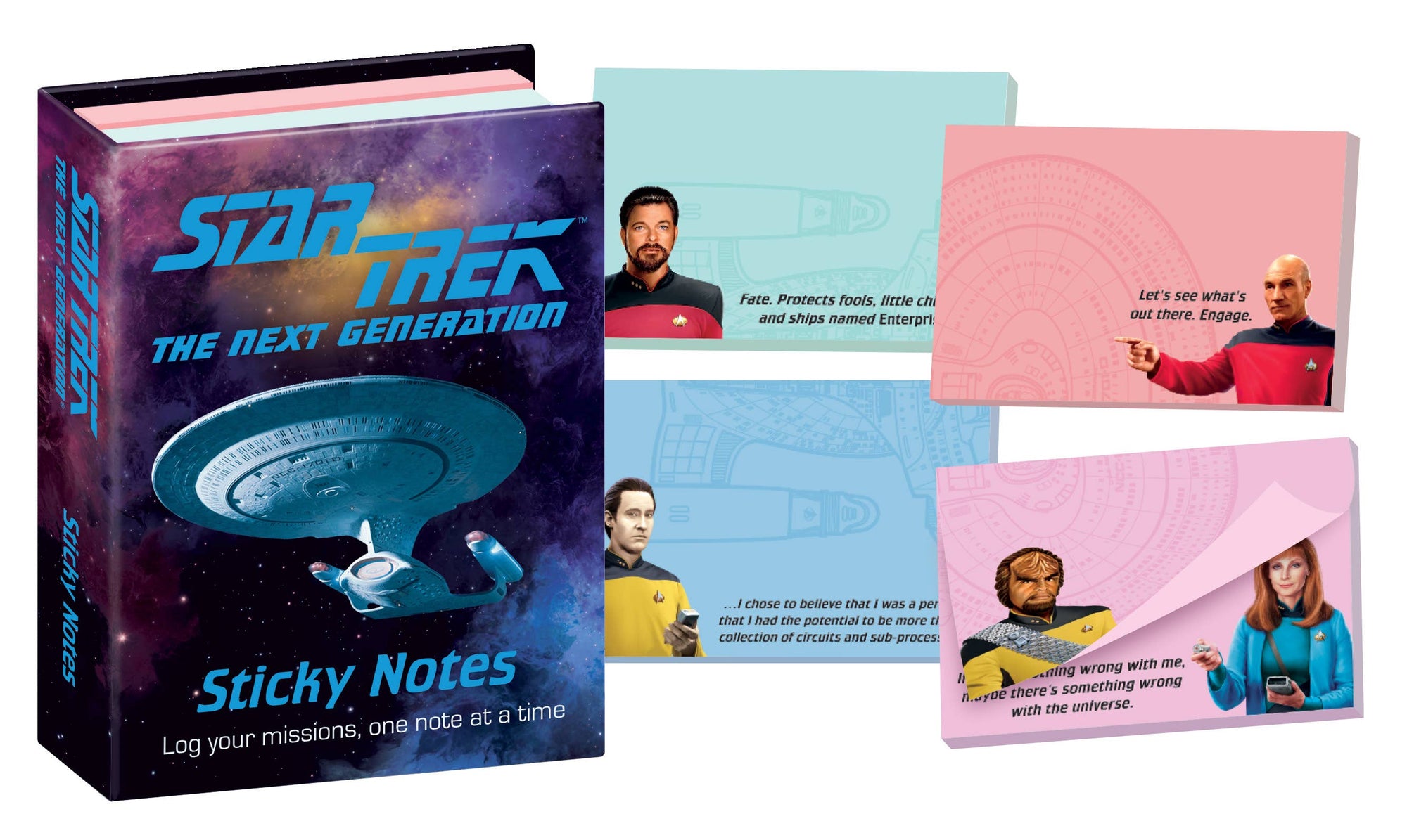 Star Trek The Next Generation Sticky Notes