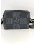 LOUIS VUITTON Trio Messenger Damier Graphite Men's Bag