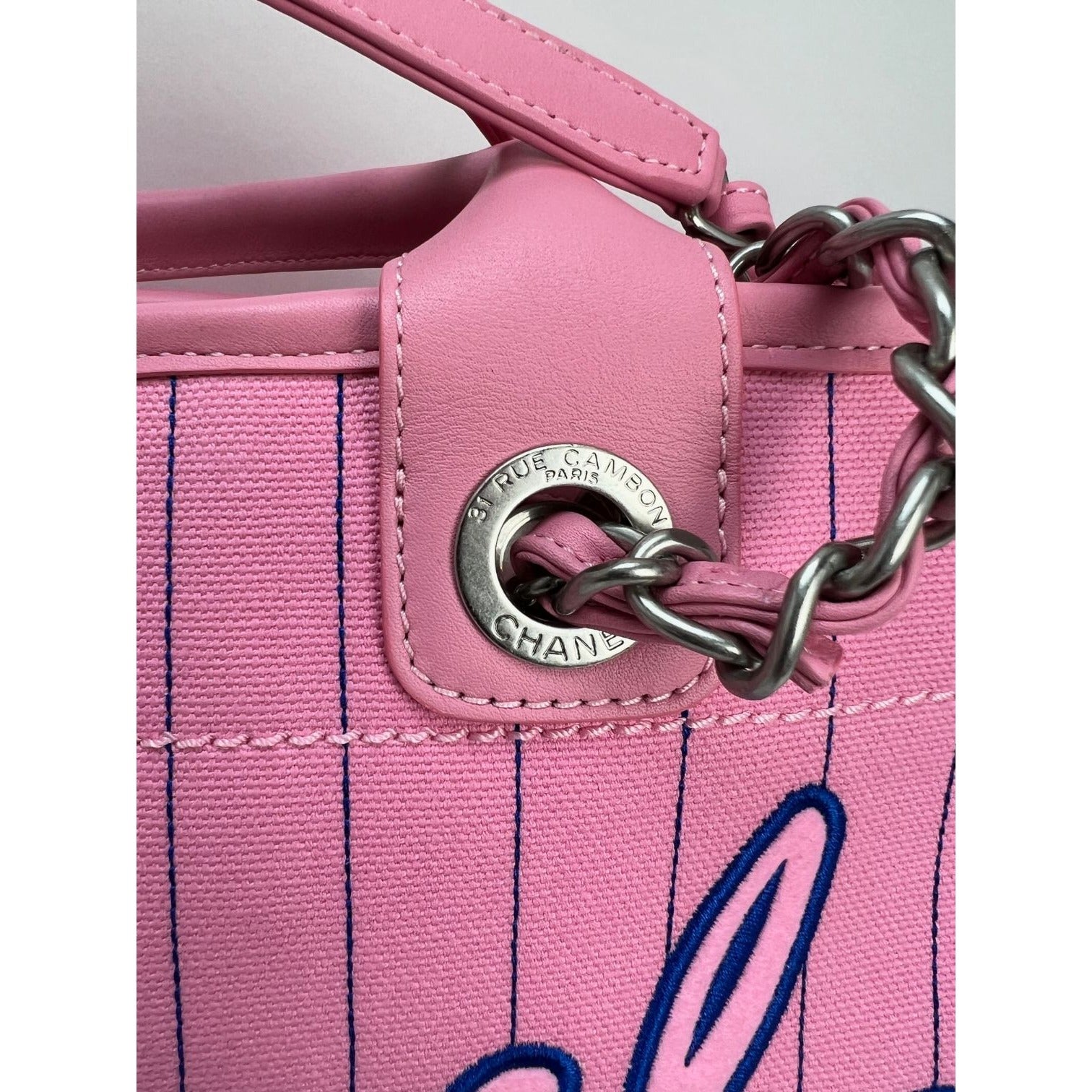Chanel Medium Deauville Pink Tote