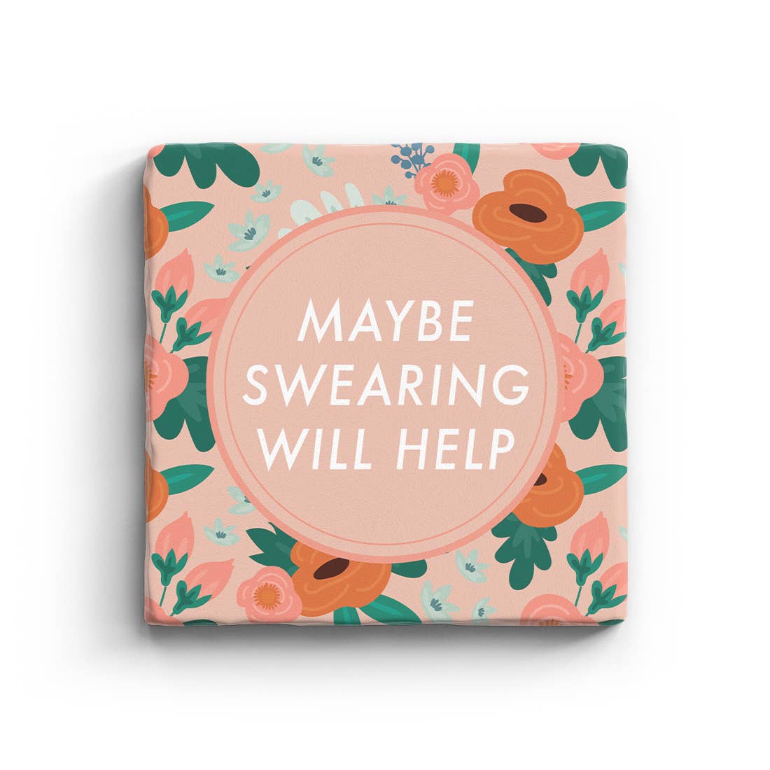 Maybe Swearing Will Help Marble Coaster