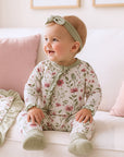 Pretty Petals Bamboo Zipper Romper - Mommy and Me