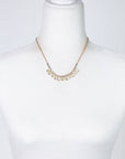 Crystal Droplet Briolette Statement Necklace