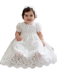 Nicolette's Couture The Claudia Christening Gown