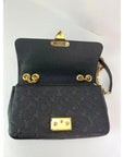 Louis Vuitton Marceau NM Black Empriente Leather Shoulder Bag