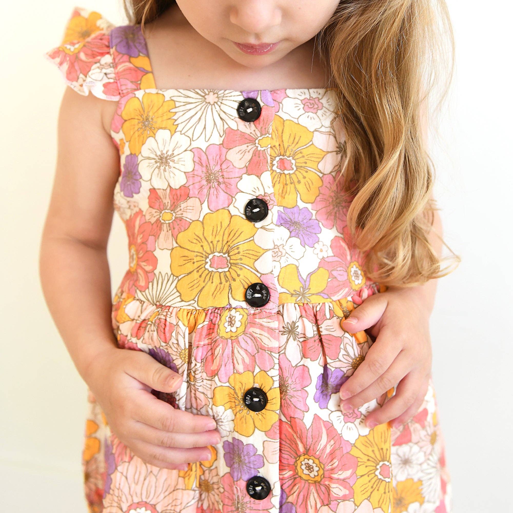 Girl Baby Clothes Dress Two Piece Lakehouse Set Amara
