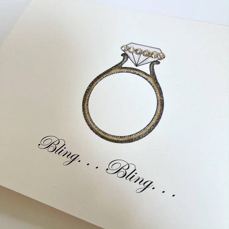s.e. hagarman Bling Bling Engagement Ring