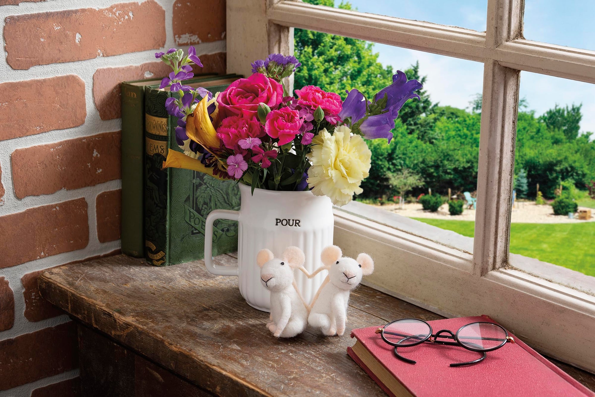Heart Tails Mouse Critters Ornament