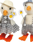 Easter Flowers Gingham Ducks Critters