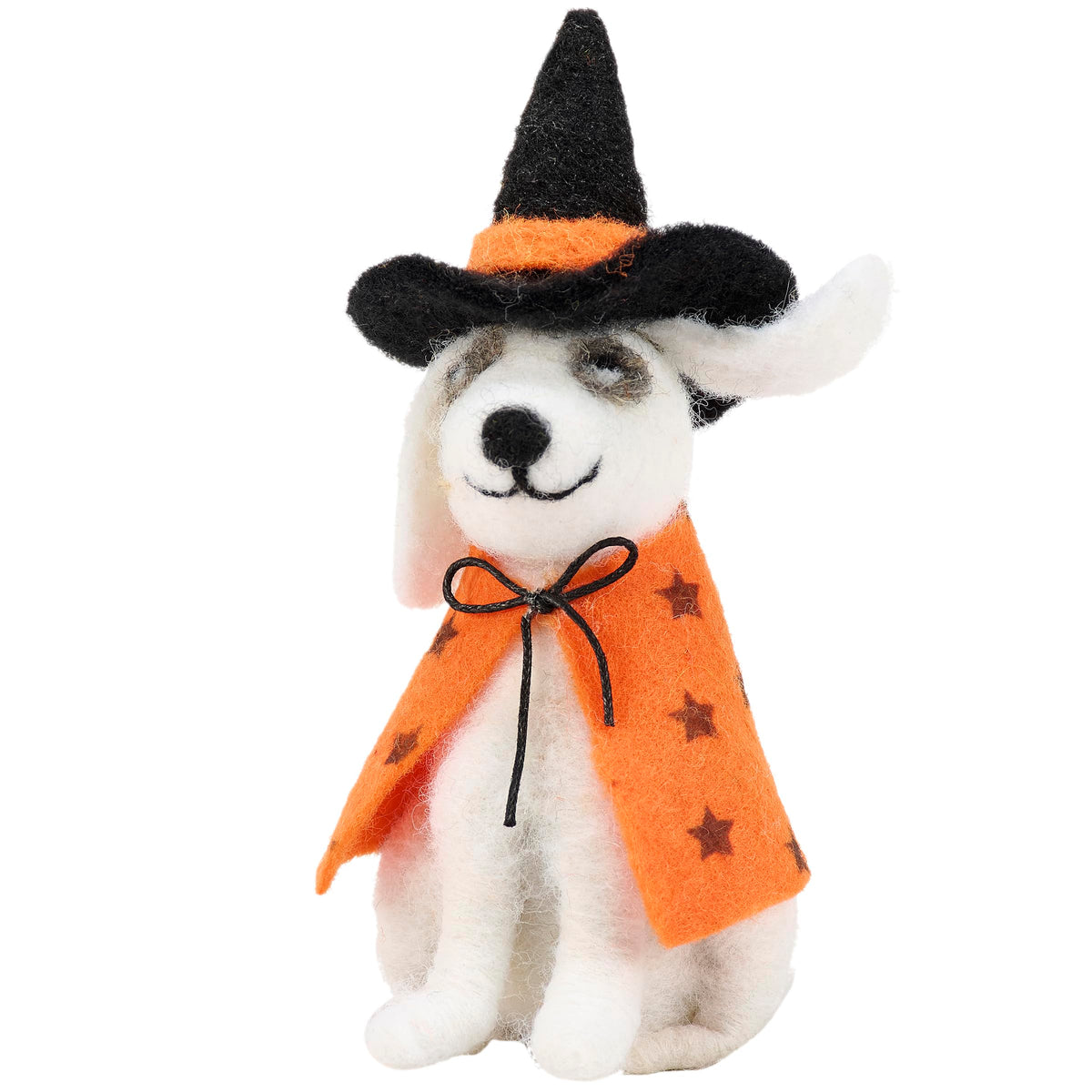 Dog Witch Crittter Halloween Ornament