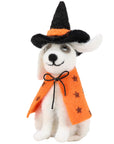 Dog Witch Crittter Halloween Ornament