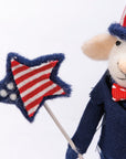 Uncle Sam Mouse Critter