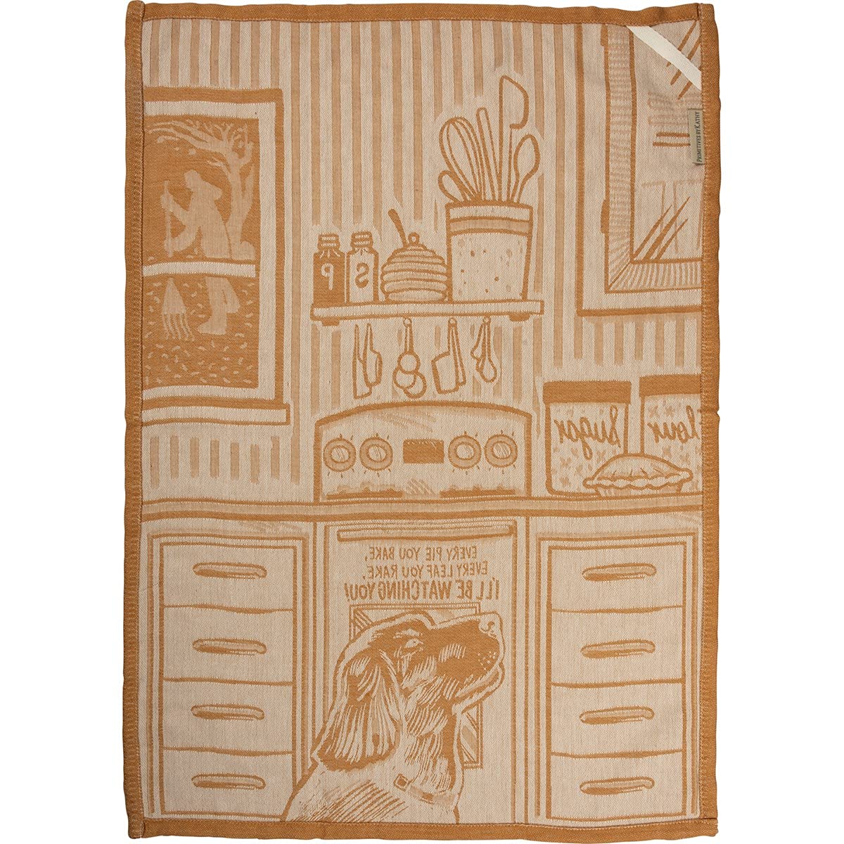 Every Pie You Bake Every Leaf You Rake Jacquard Tea Towel