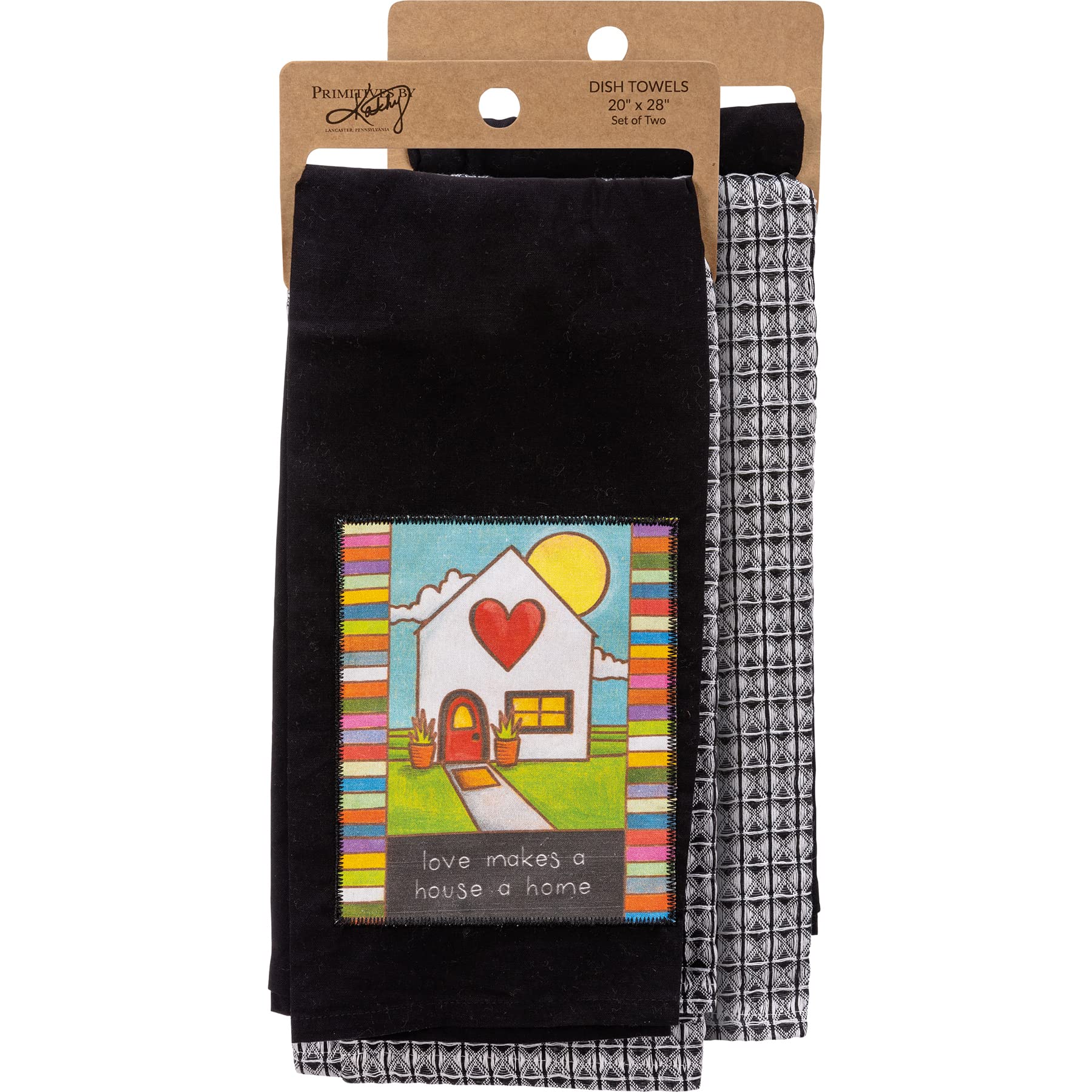 Love Makes A House A Home Tea Towel Set