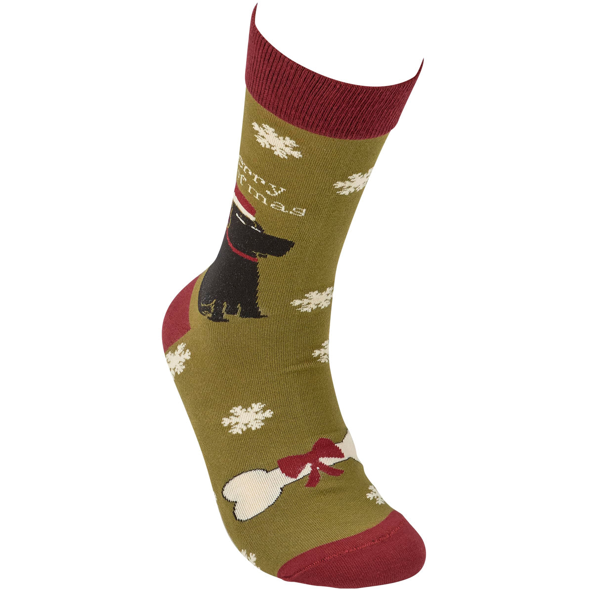Merry Woofmas Christmas Socks