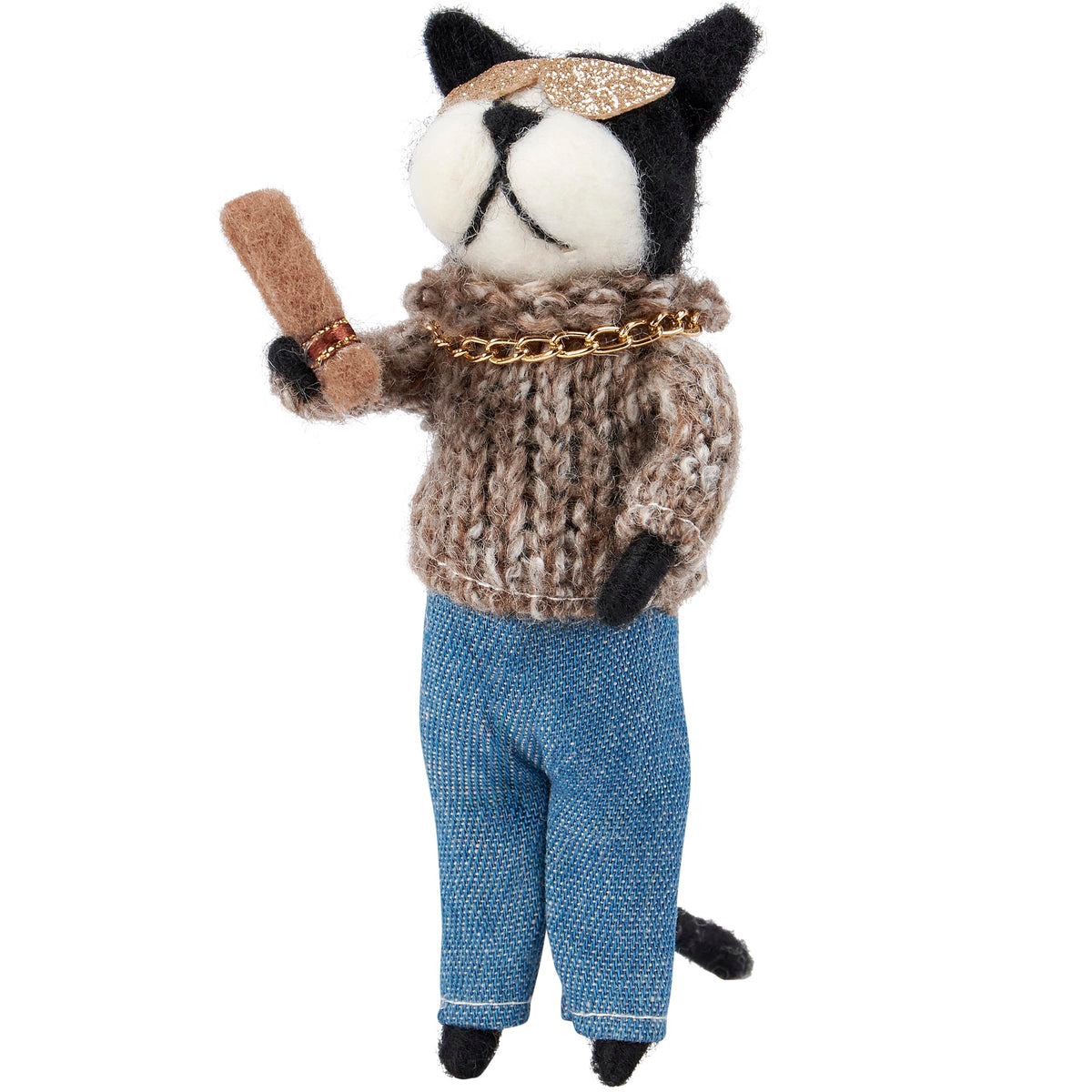 Rapper Dog Ornament