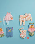 Mud Pie Chicken Tunic & Capri Set