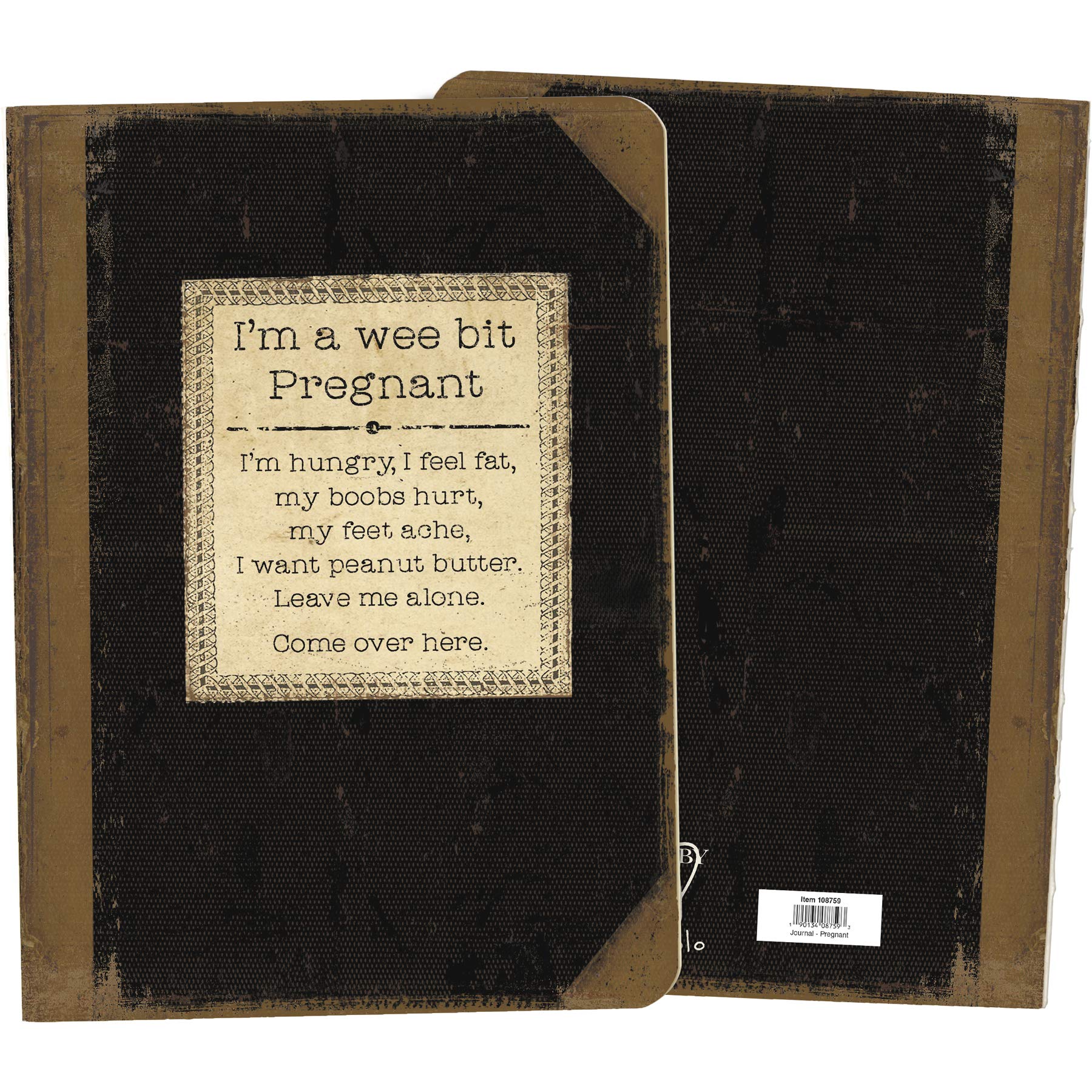 I'm A Wee Bit Pregnant Notebook