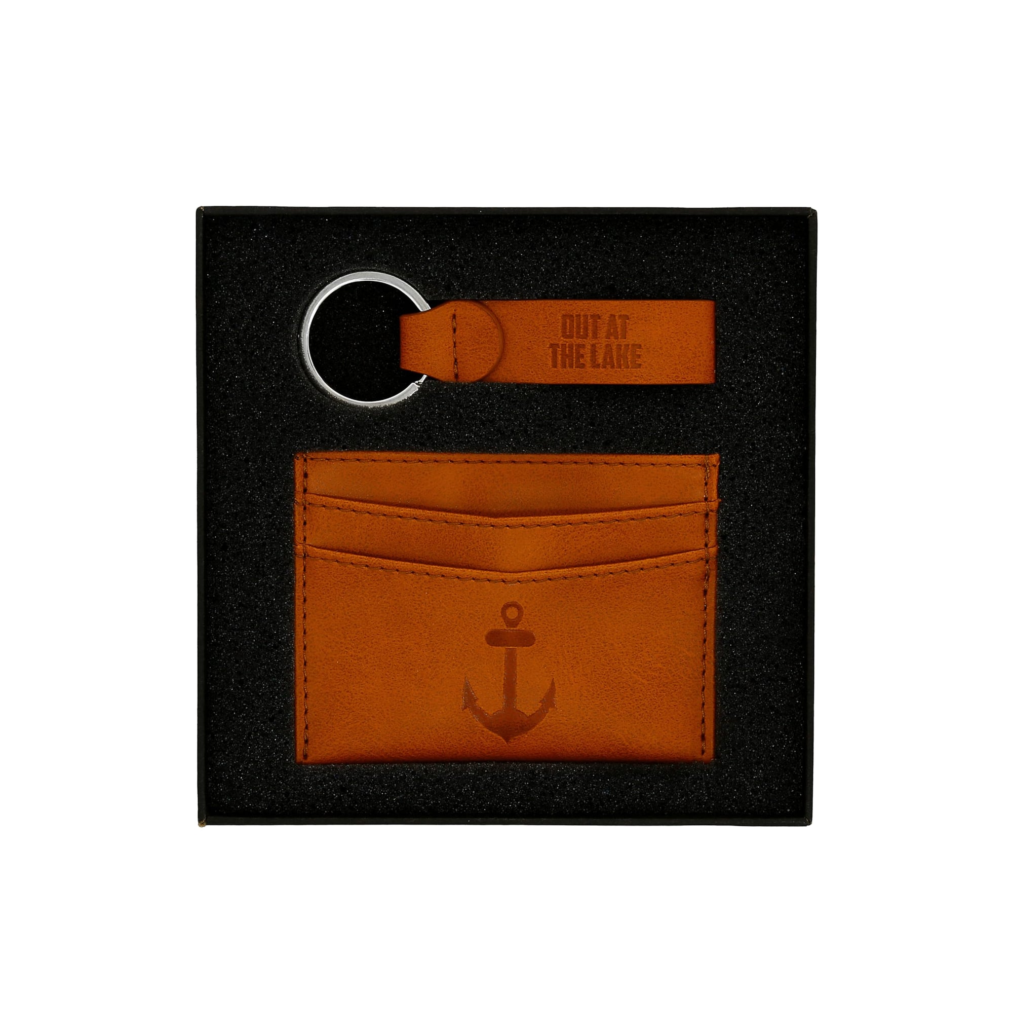 Out At The Lake Wallet And  Keychain Set