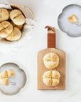 Eat Well Love Well Appetizer Plate Set