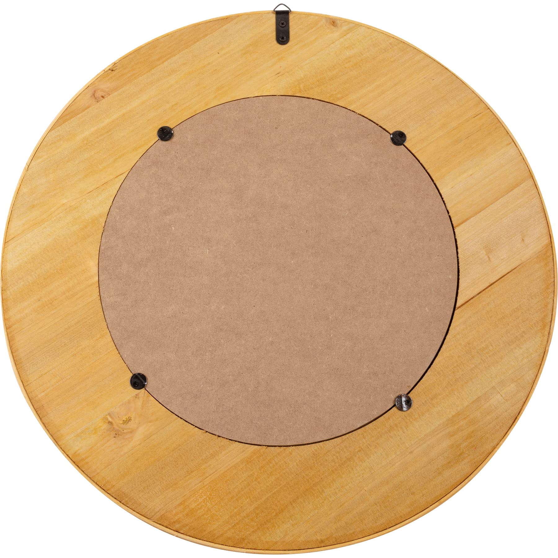 Bohemian Rattan Wood Mirror