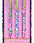 Lilly Pulitzer Shade Seekers Colored Pen Set of 3