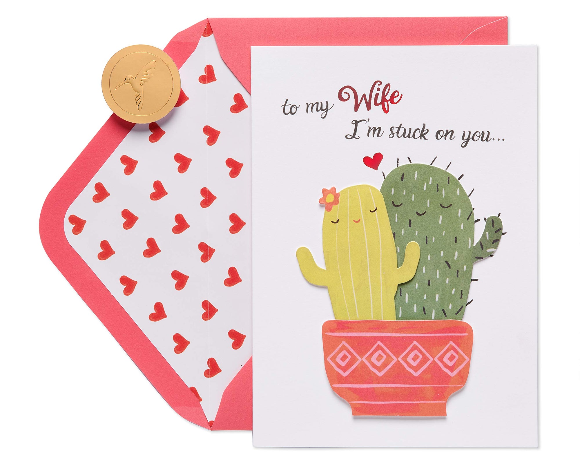 Papyrus Valentine's Day Card (Wife)