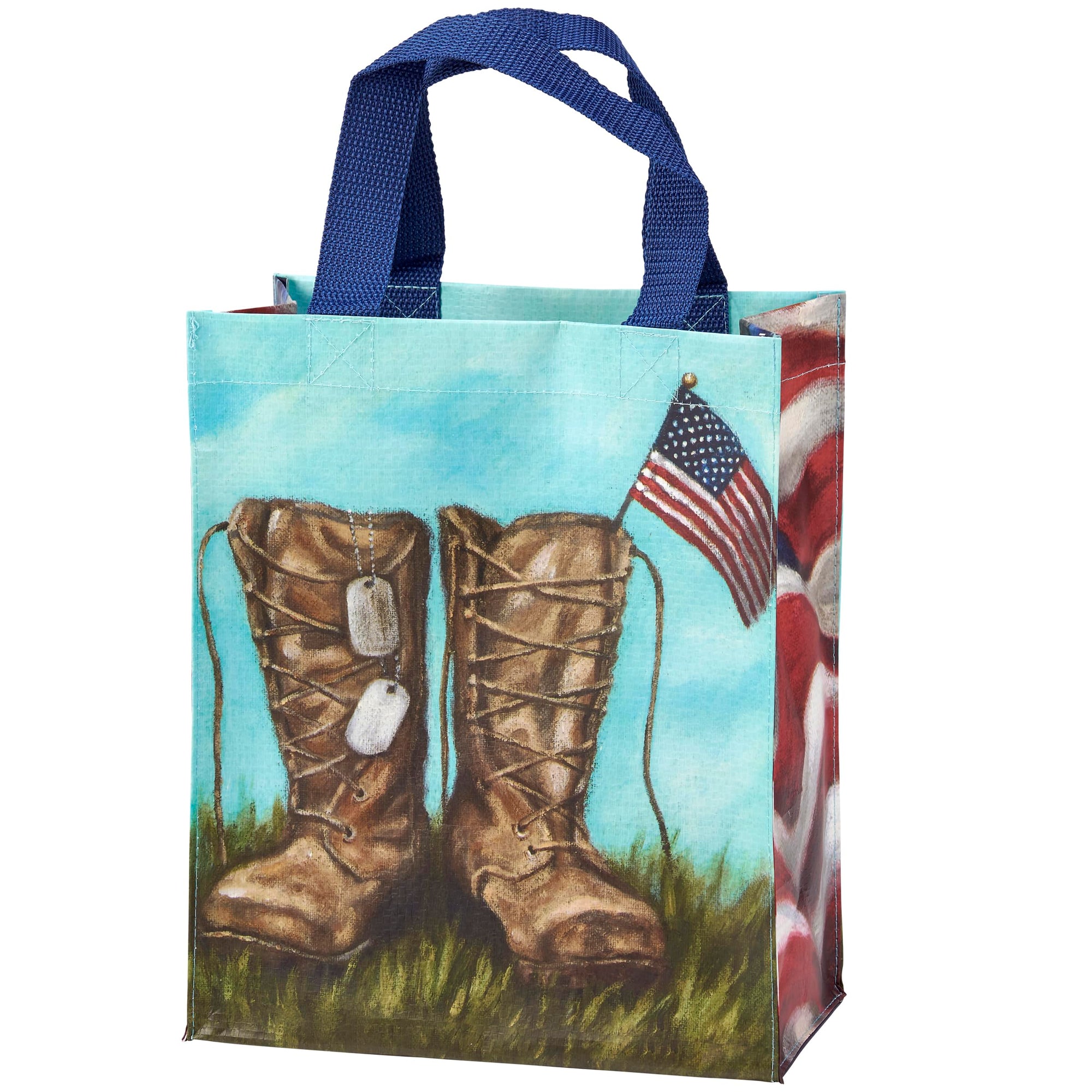 Military Boots Daily Tote