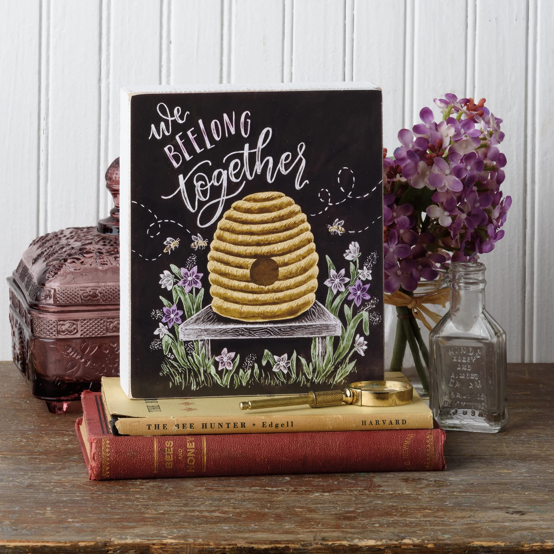 We Beelong Together Box Sign