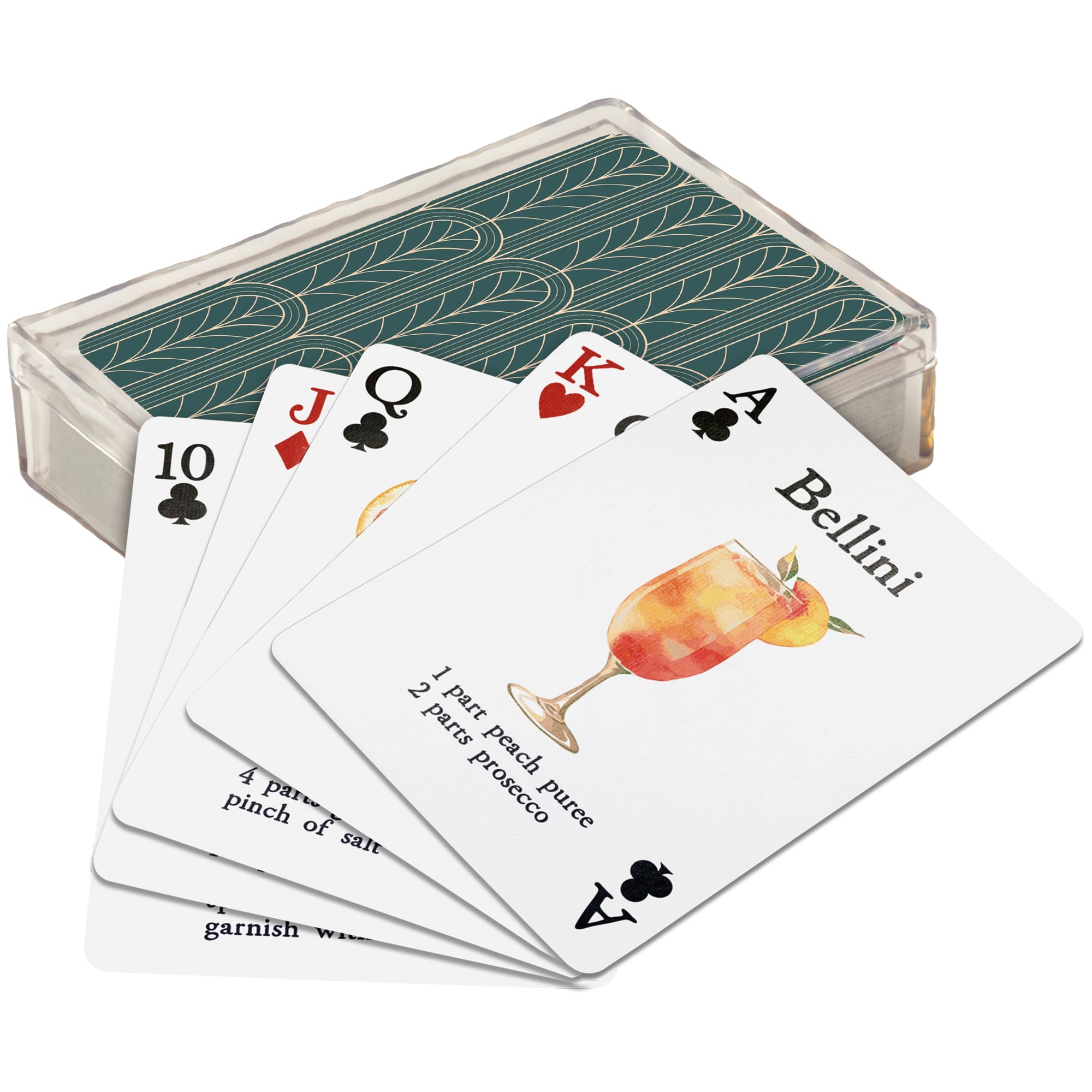 Art Deco Cocktails Playing Cards