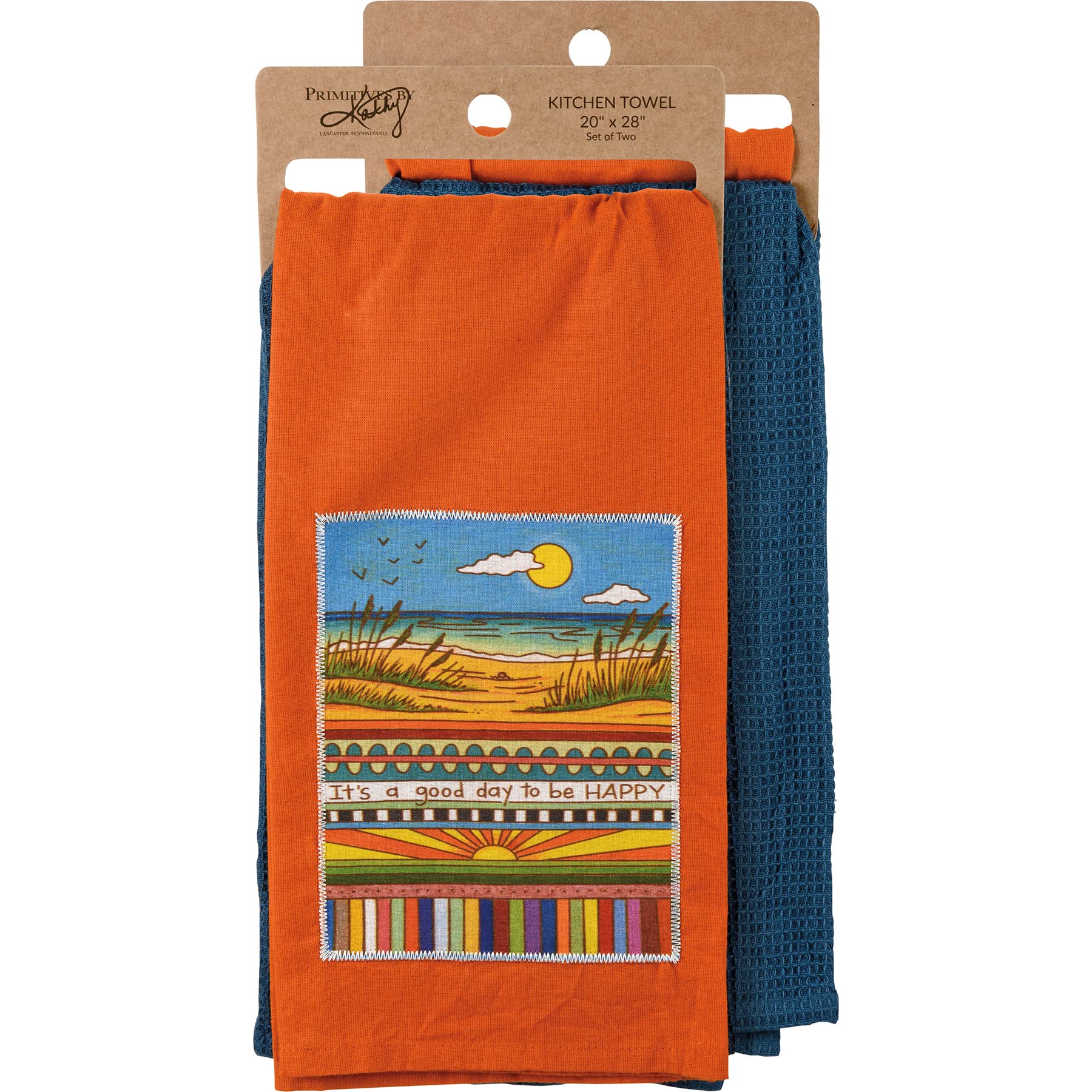It's A Good Day To Be Happy Tea Towel Set