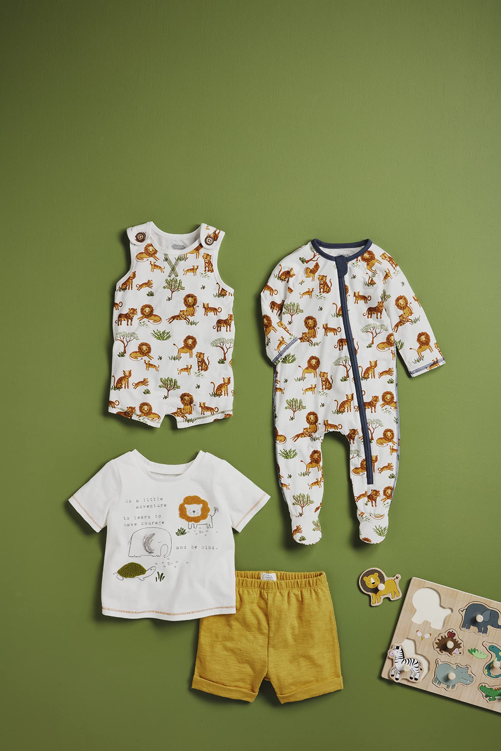 Mud Pie Lions &amp; Tigers Romper